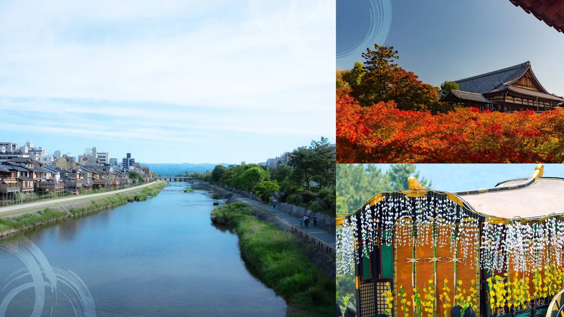 鸭川及京都生活场景